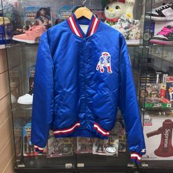Vintage Starter Brand New England Patriots Satin Jacket 