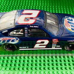 NASCAR Rusty Wallace 2003 #2 Miller Lite Dodge Intrepid 1:24 Collectible Car