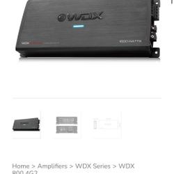 WDX 800.4G2 1600w Amplifier