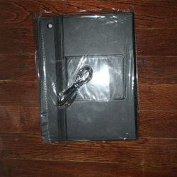 Black ipad laptop case