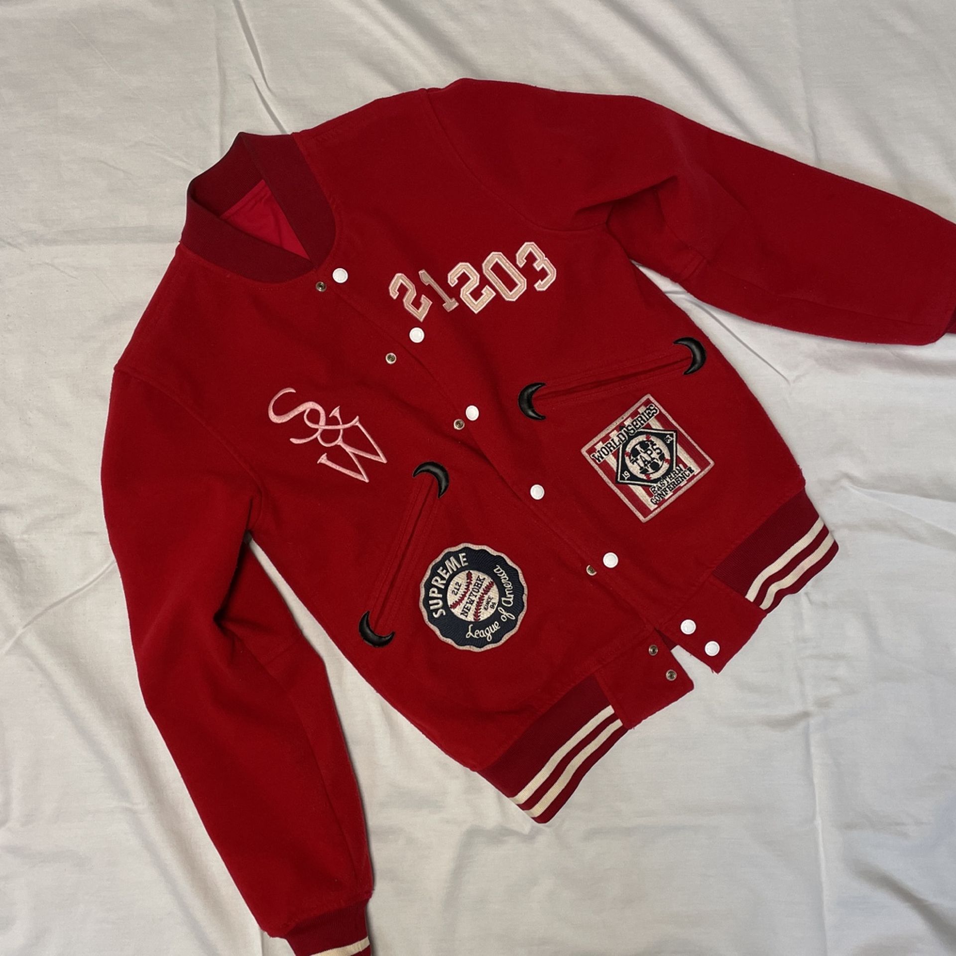Supreme Jacket Red Small
