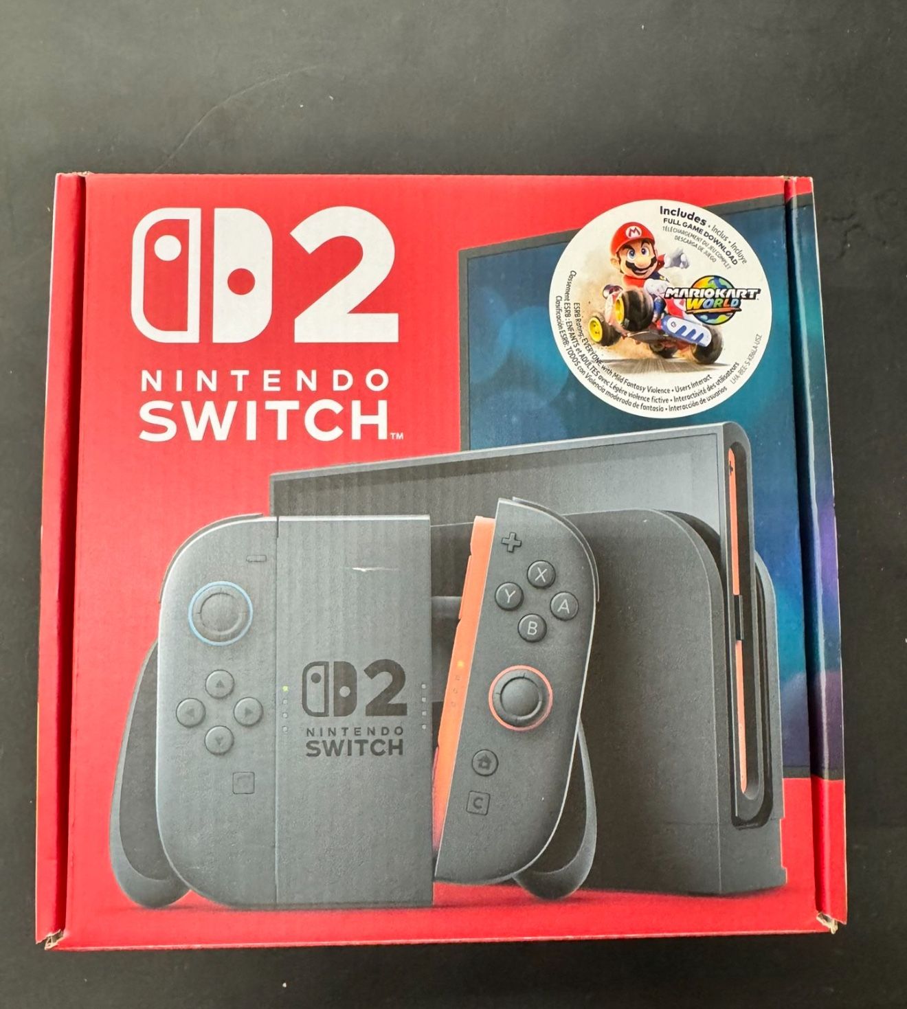 New In box: Nintendo Switch 2 Mario Kart Bundle
