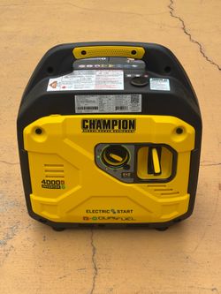 Champion 4000W Electric Start Dual Fuel Inverter