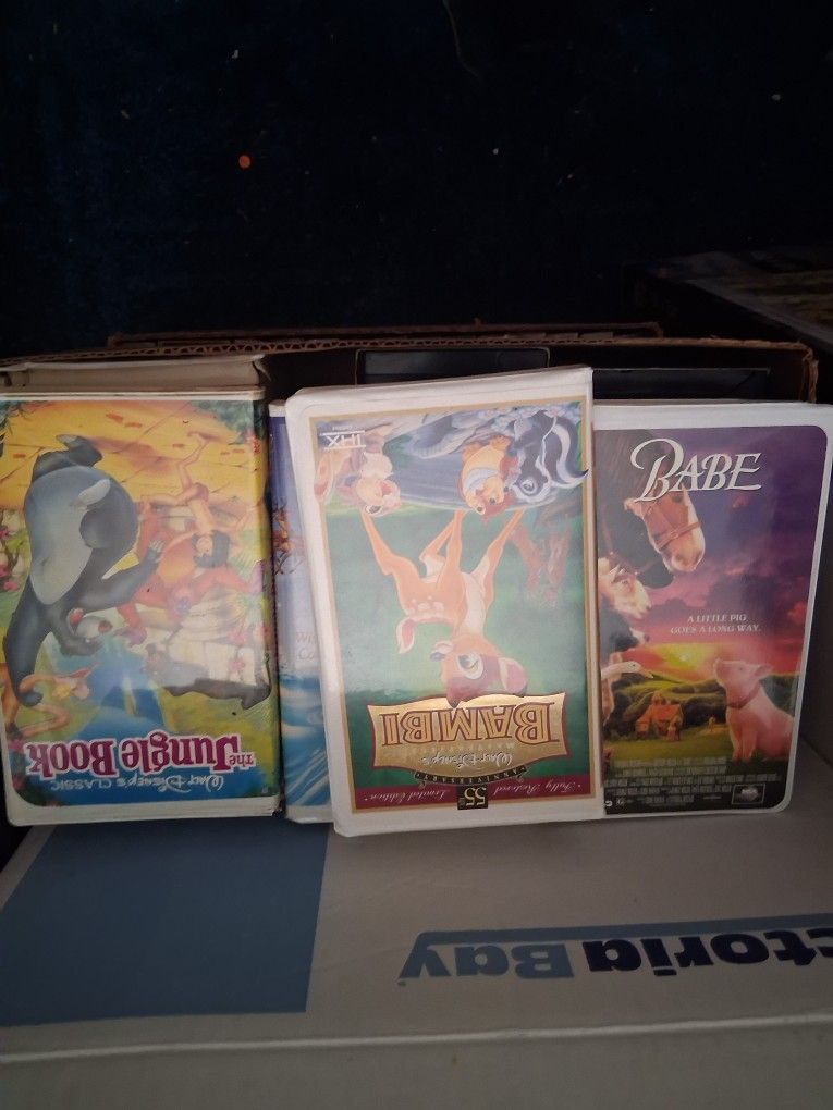 Boxes Of Disney Movies