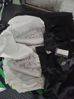 Jordan 1 womens Swarovski