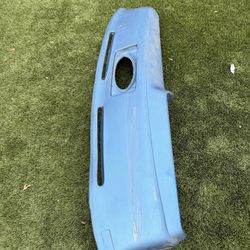 New ME(contact info removed) oer 1971-74 Barracuda Cuda Challenger Padded Dash 1 Speaker with AC Blue OE Style