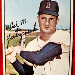 CARL YASTRZEMSKI 67 TOPPS CARD # 355