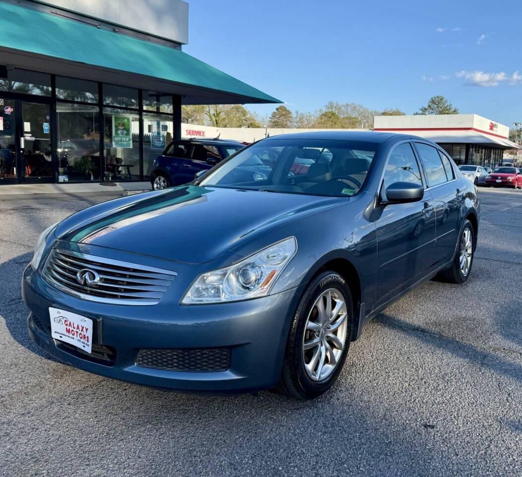 2009 INFINITI G37x