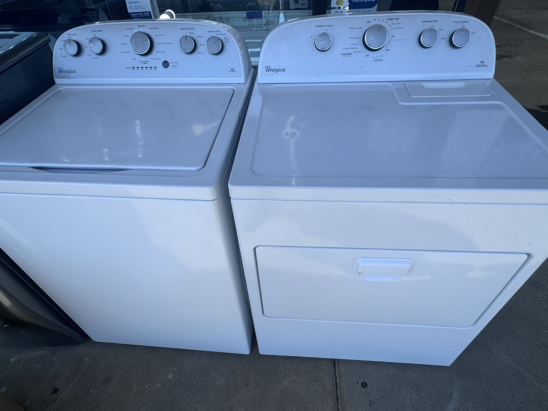 Whirlpool Washer And Whirlpool Dryer Electric ⚡️