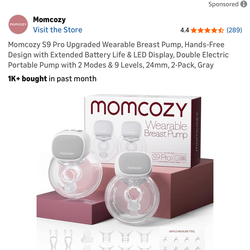 Momcozy s9 wearable breast pumps