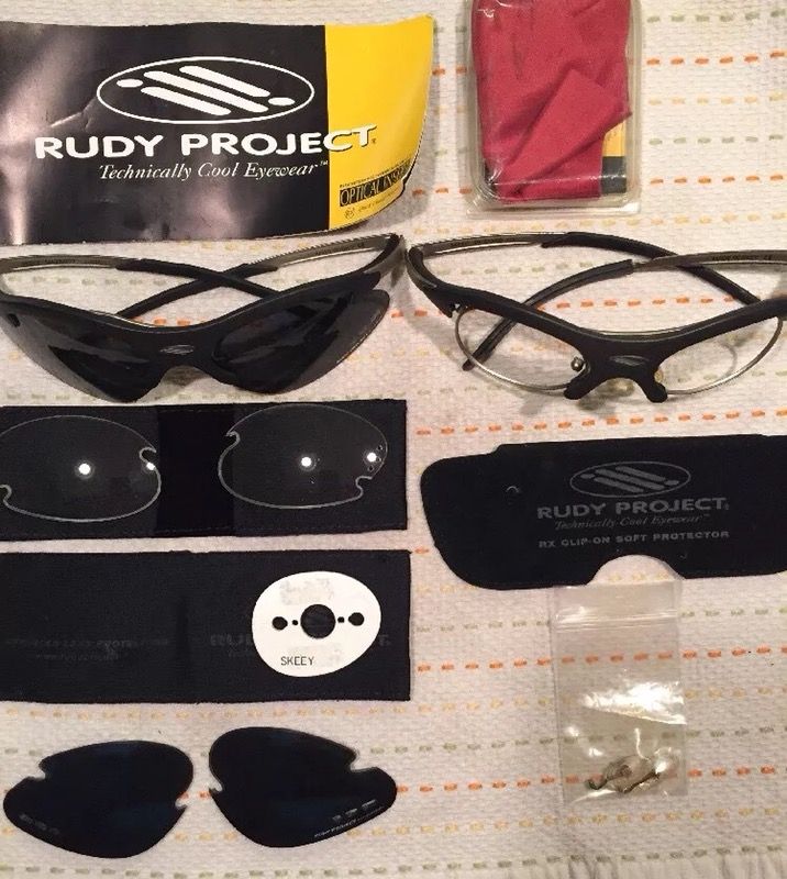 Rudy Project Skeey Cycling Sunglasses With Extra Lenses And Optical Insert