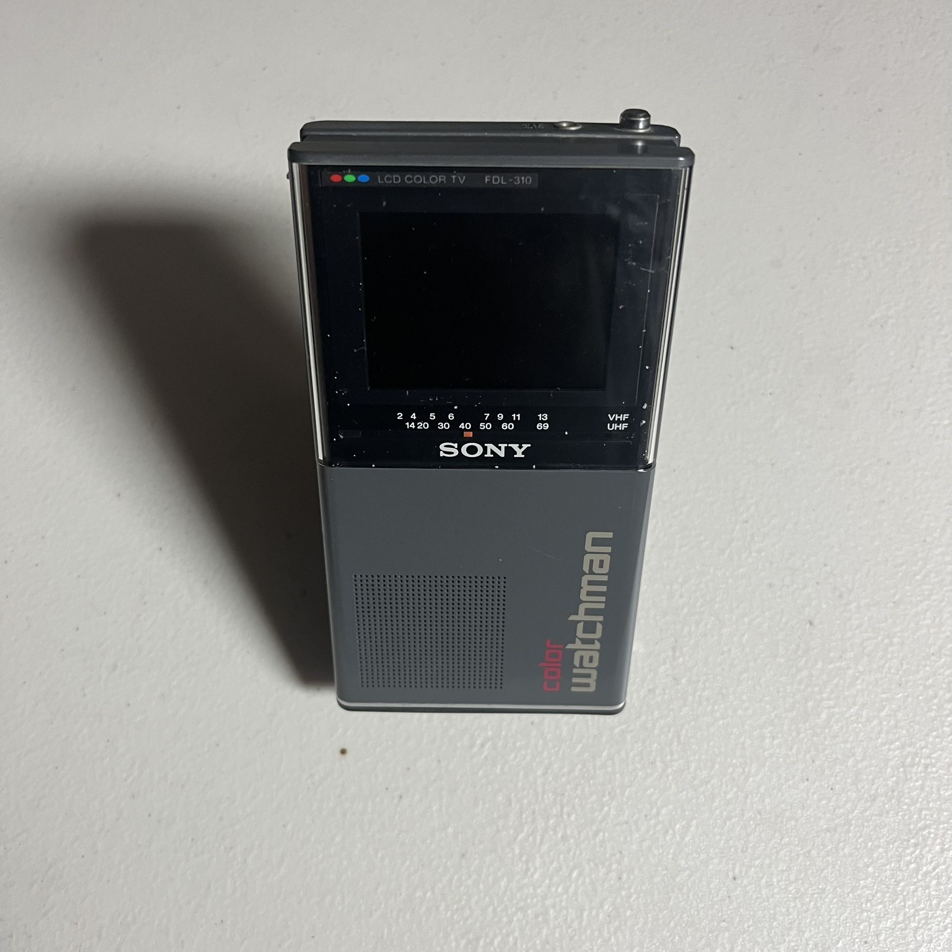 Sony Watchman Fd-310 Portable Handheld Analog LCD Color Tv