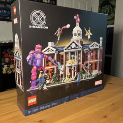 Lego Marvel Xmen Xmansion 76294 Build Set Only Read Description