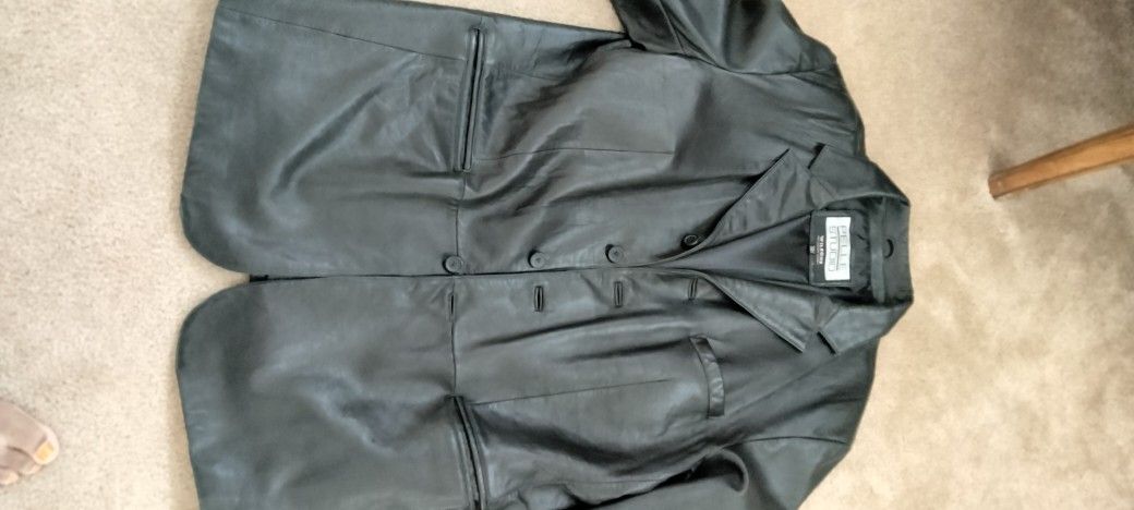 Men's Leather Coat