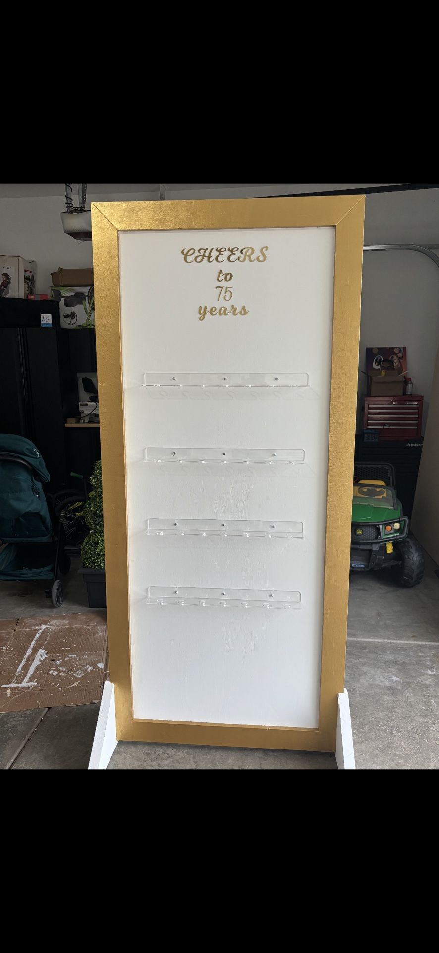 Wood Champagne Board