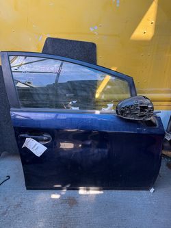 Toyota Prius Front Door Dark Blue Passenger Side RH 2012 - 2014 ; JC190