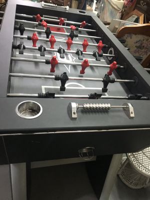 Easton Foosball Table Red And Black For Sale In Yonkers Ny Offerup