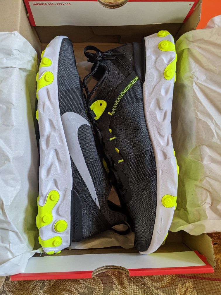 🆕 DEAD STOCK NIKE REACT ELEMENT 55 RELEASE ◼️ SIZE 11