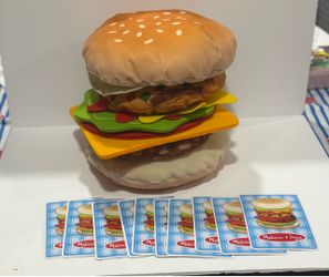 Melissa & Doug burger stacking game