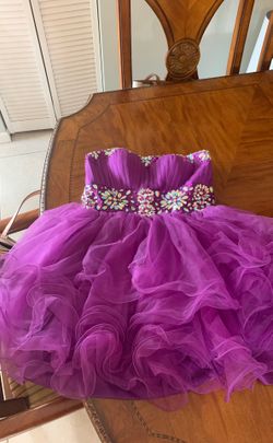 Purple prom/sweet 16 dress