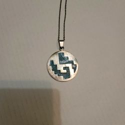 Sterling Silver Pendant With Chain