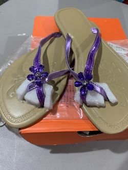 Purple Sandals Brand New
