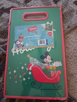 Disney Mickey Mouse Holiday Cutting Board