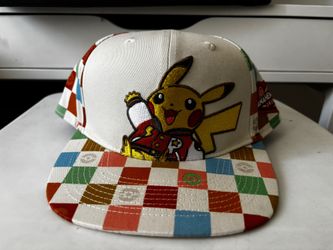 Pokemon World Championships 2025 Anaheim Pikachu Flat Brim Hat