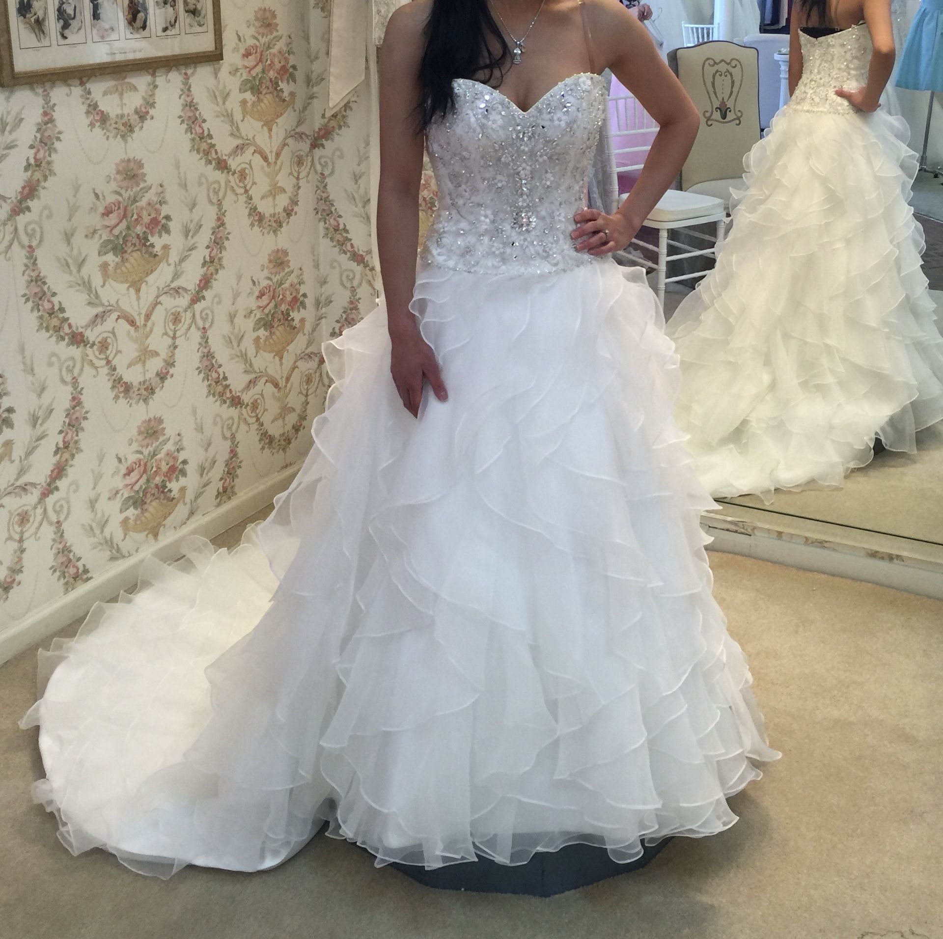 Princess Wedding Dress, Size 2