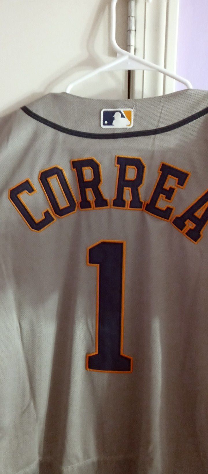 CARLOS CORREA Houston Astros Majestic Away Baseball Jersey $49 or best offer