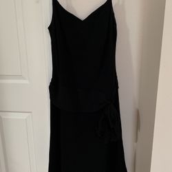 Beautiful Dressy Black Dress /spaghetti Straps