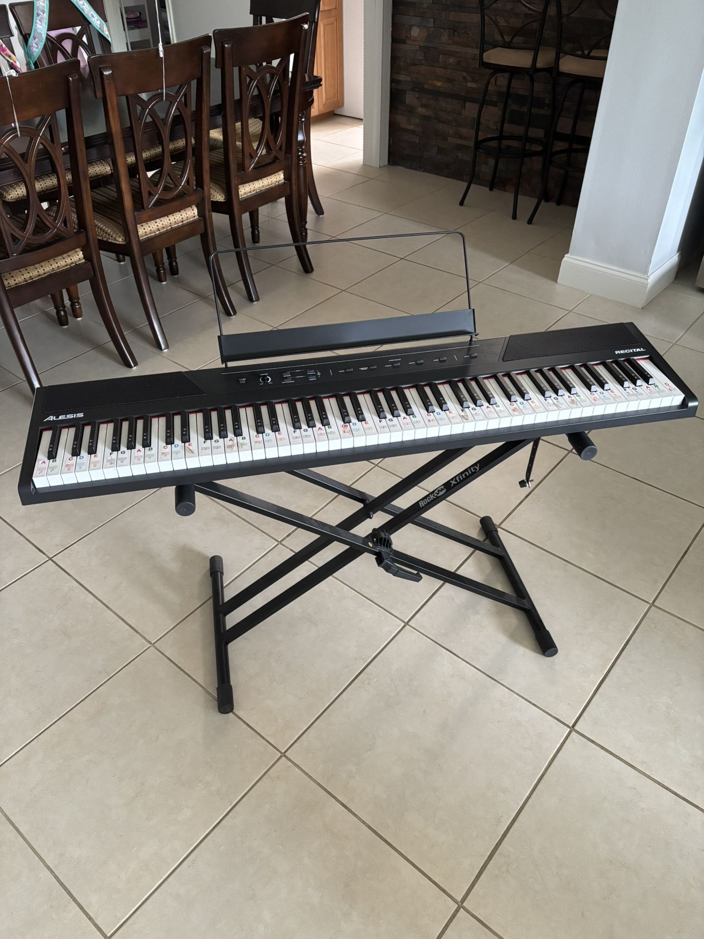 Alesis Recital Keyboard with Stand