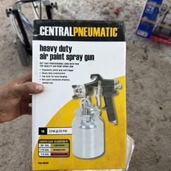 Central Pneumatic Heavy Duty Air Paint Spray Gun