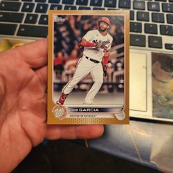 Luis Garcia 555/2022 Baseball Card