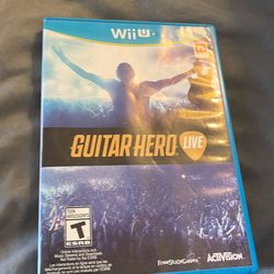 Guitar Hero LIVE (Nintendo Wii U, 2014) Game $10