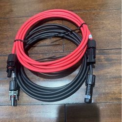 10ft Solar Panel Extension Cable 10 Feet 12 AWG - MC4 Male to Female Connectors (Red + Black Pair) - Brand New Detailed Product Description Enhance yo
