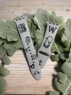Custom Nurse/Heathcare Apple Watch Band