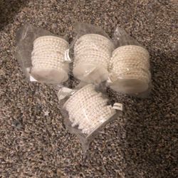 White Spool Of Pearls 
