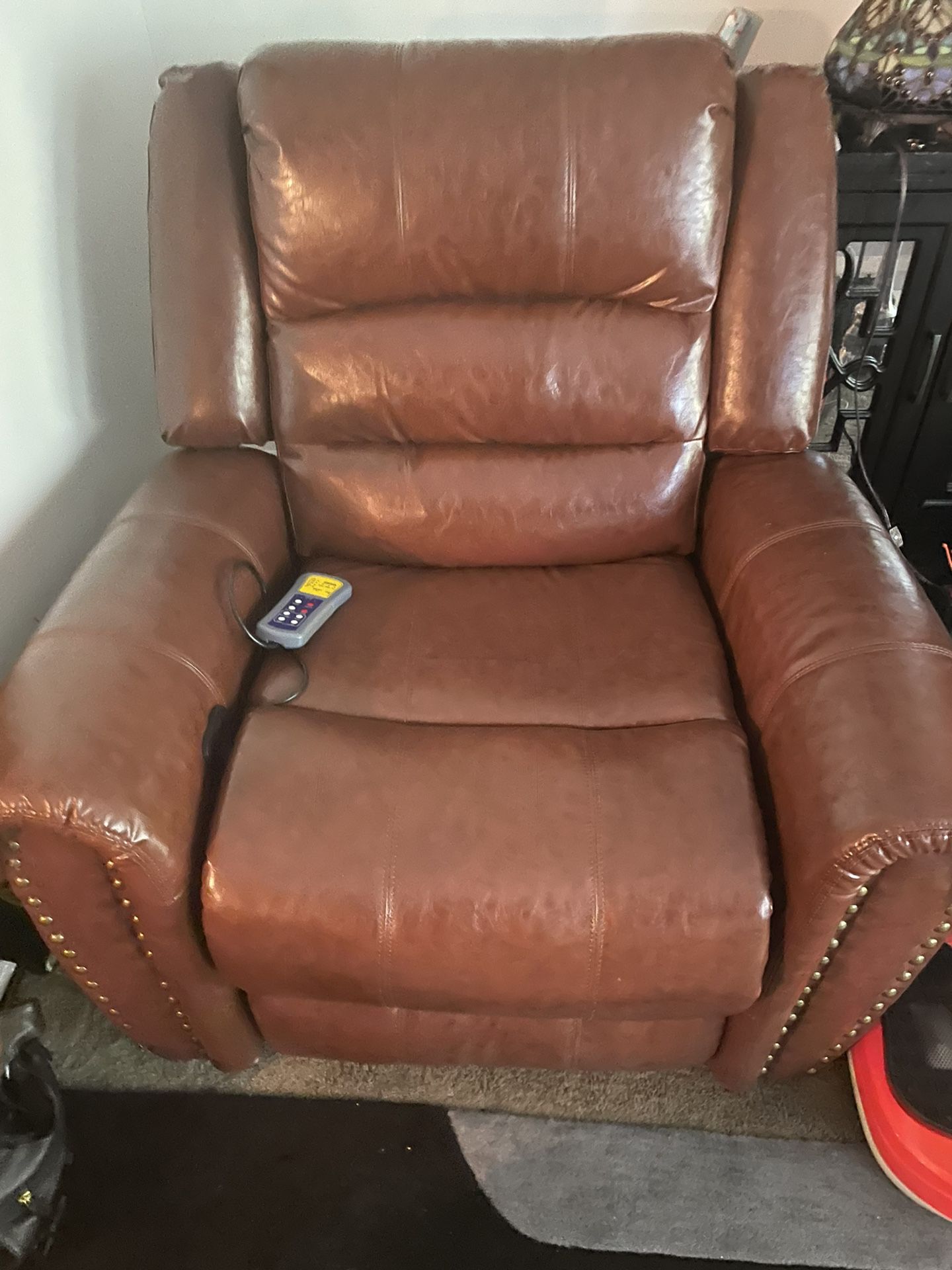 Brand New Leather Heated Massage Chair 