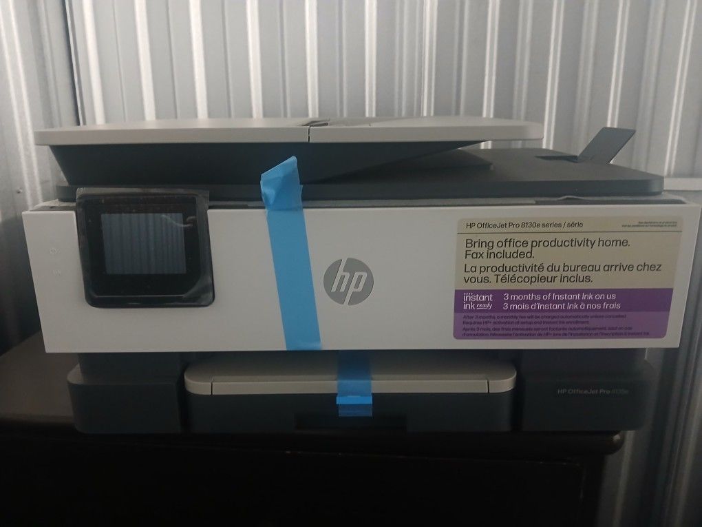 Hp Office Jet Pro Printer 8130 E Serier