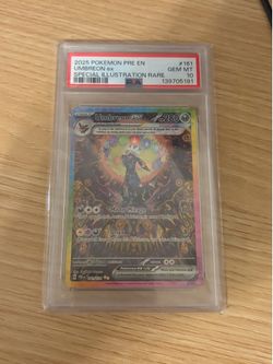 2025 Pokemon Prismatic Evolutions Special Illustration Rare Umbreon EX PSA 10