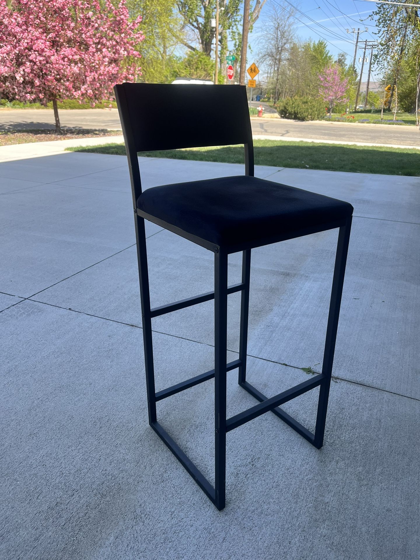 Brand New- Bar Height Black Stools