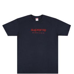2020 Supreme Tee “Navy”