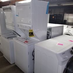 Blow Out Sale Warehouse Full Of Nice Like Brand New Certified Refurbish Recondition Lightly Used Washer Dryer Refrigerator Oven Stove Stackable Free W