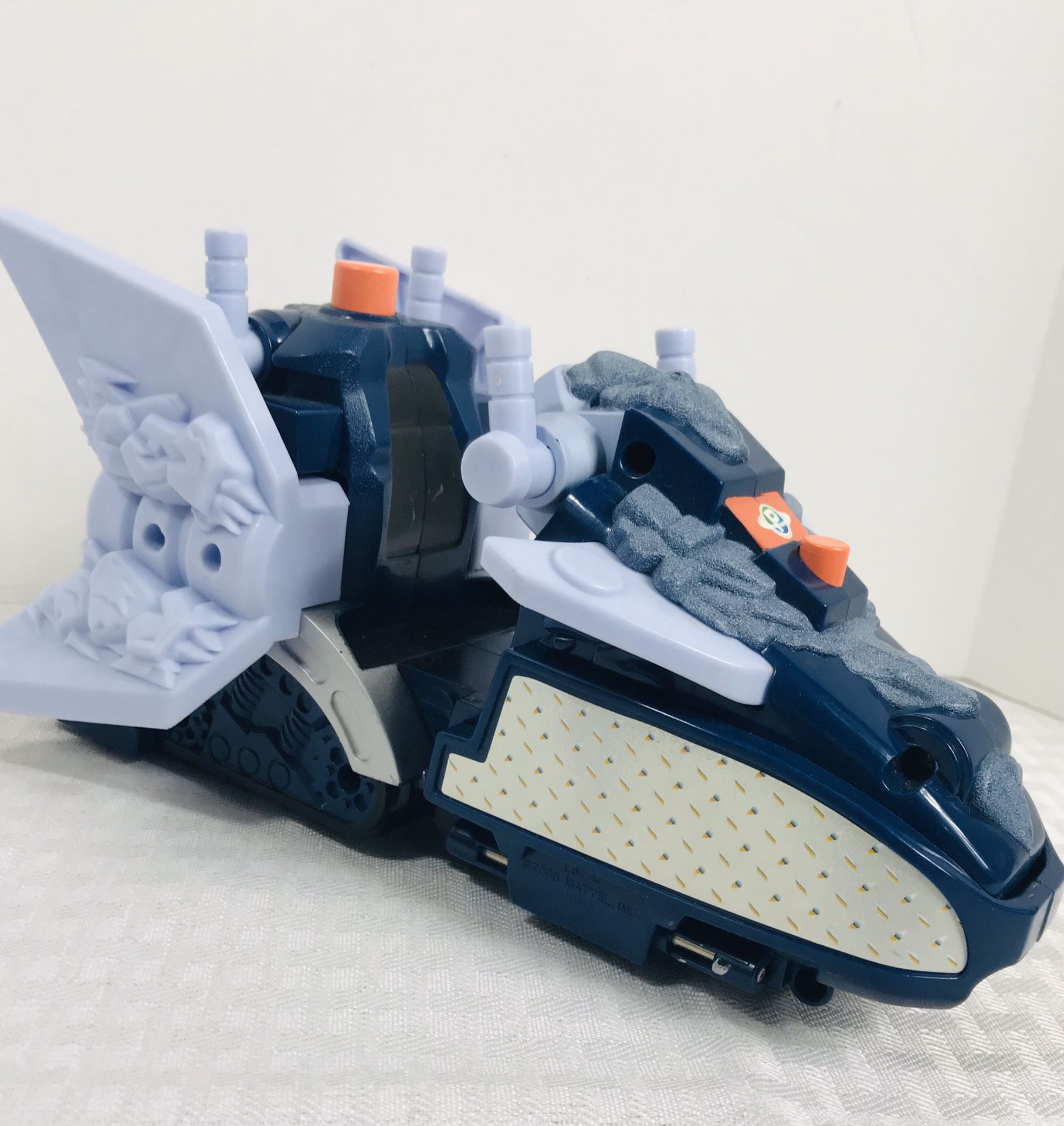Rare 2006 Mattel Planet Heroes Shiver Snowmobile