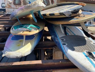 9 surfboards