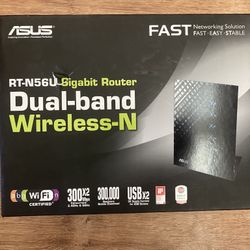 Asus RT-N56U Dual Band N600 Wireless Gigabit Router 