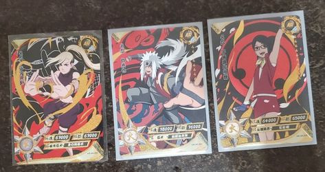 Official Naruto TCG Bundle Lot AR All Mint Pack Fresh Rare