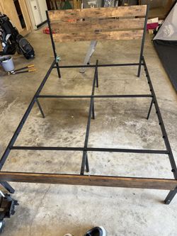 Double Bed Wood Frame