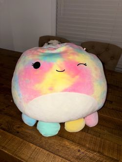 Squishmallow Tie-Dye Jellyfish Plush